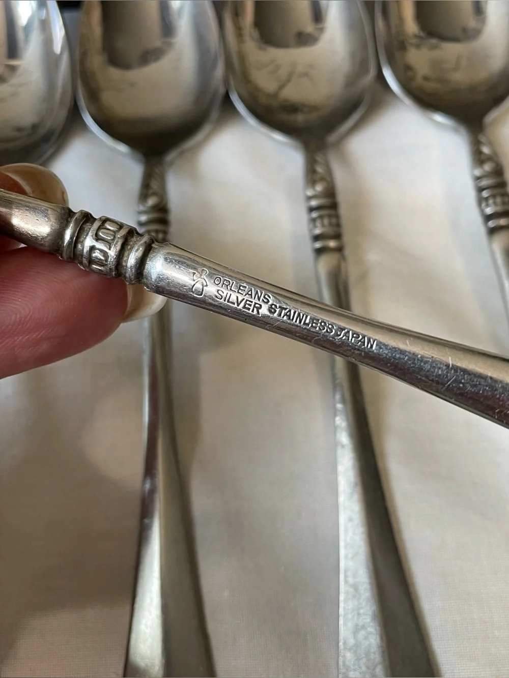 Orleans stainless flatware replacements